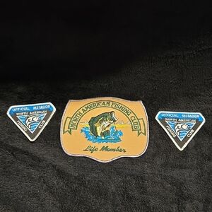 Life Member Patch Set - Black and Blue